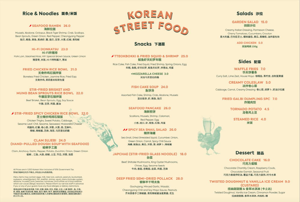 韓國仁川美食 迎仕伯度假城 INSPIRE Entertainment Resort Hi-Fi Korean Soul Food 韓國小吃遇上復古餐酒館