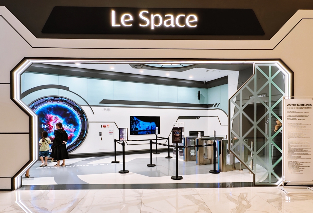 韓國仁川迎仕伯度假城 INS PIRE Entertainment Resort Le Space 韓國最大沉浸式媒體藝術展 開啟藝術、科技、太空幻想的旅程