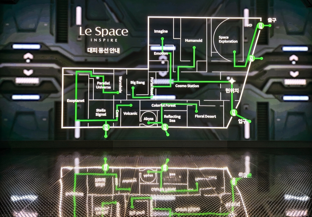 韓國仁川迎仕伯度假城 INS PIRE Entertainment Resort Le Space 韓國最大沉浸式媒體藝術展 開啟藝術、科技、太空幻想的旅程