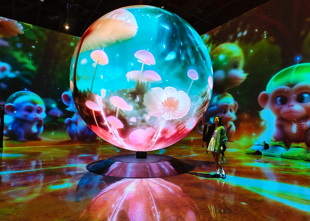 韓國仁川迎仕伯度假城 INS PIRE Entertainment Resort Le Space 韓國最大沉浸式媒體藝術展 開啟藝術、科技、太空幻想的旅程