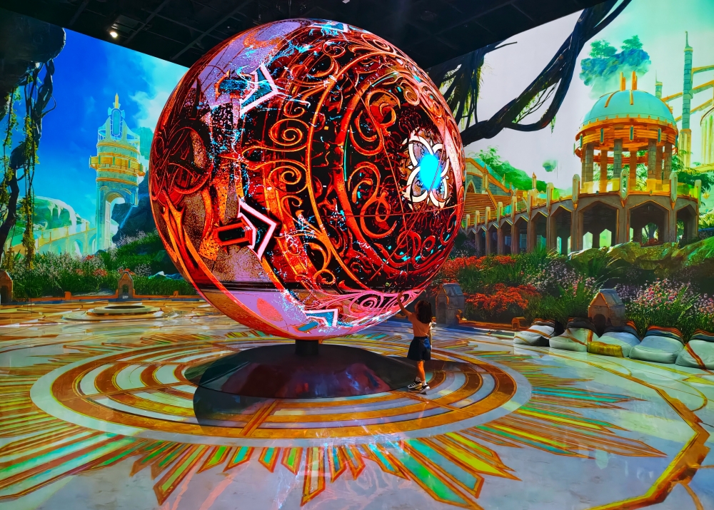 韓國仁川迎仕伯度假城 INS PIRE Entertainment Resort Le Space 韓國最大沉浸式媒體藝術展 開啟藝術、科技、太空幻想的旅程