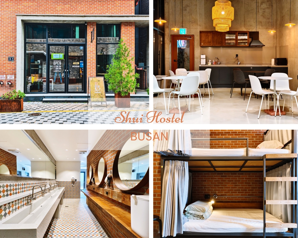 釜山南浦洞住宿 SuHi Hostel 舒伊青年旅館 工業風美學，最CHILL的複合式設計旅宿
